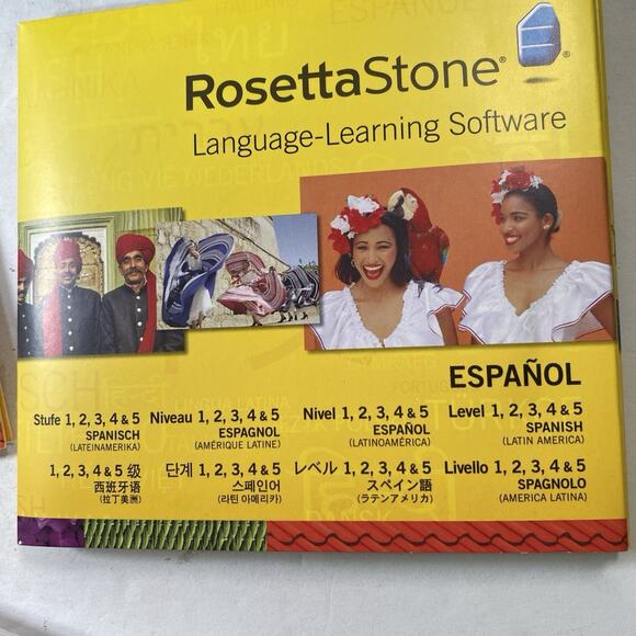 Rosetta Stone Espanol TOTALE Spanish (Latin America) Level 1 - Version 4 - Picture 4 of 9